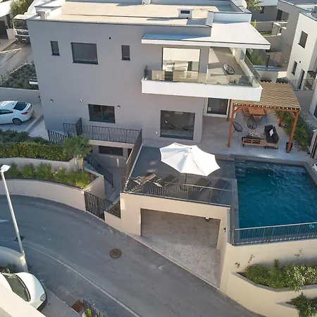 Luxury Natali With Pool, Terrace And Sea View * スプリト
